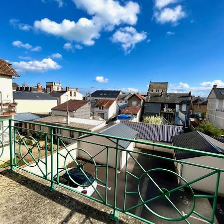 Salm, Coquet Studio Avec Balcon Ouistreham Eksteriør bilde